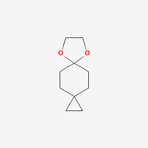 7,10-Dioxadispiro[2.2.4.2]dodecane structure, CAS 52875-47-5