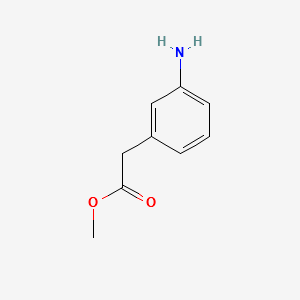 3-Aminophenylaceticacidmethylester structure, CAS 52913-11-8