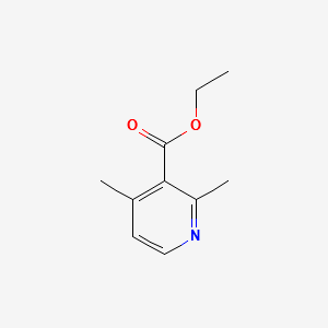 Ethyl2,4-diMethylpyridine-3-carboxylate structure, CAS 37669-78-6