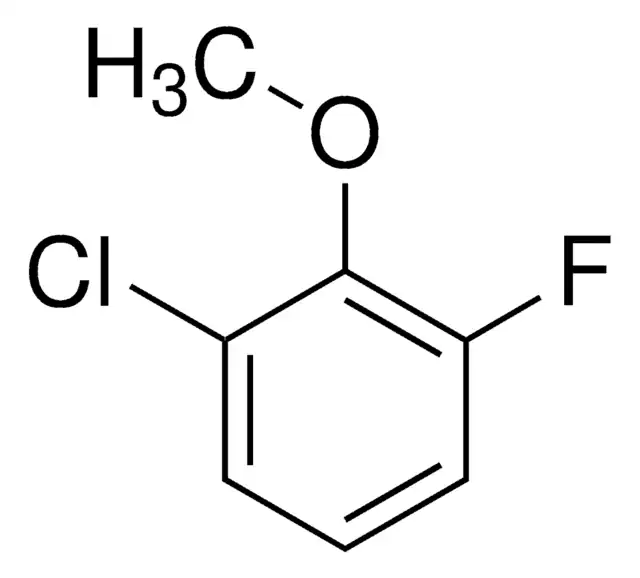 2-Chloro-6-fluoroanisole structure, CAS 53145-38-3