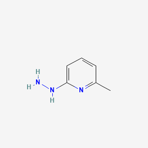 2-Hydrazinyl-6-Methylpyridine structure, CAS 5315-24-2
