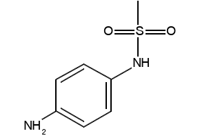 N-(4-Aminophenyl)methanesulfonamide structure, CAS 53250-82-1