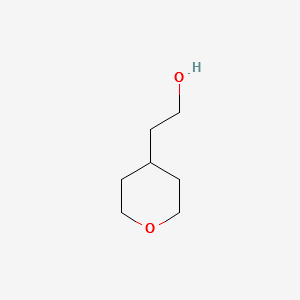 4-HydroxyEthyltetrahydropyran structure, CAS 4677-18-3