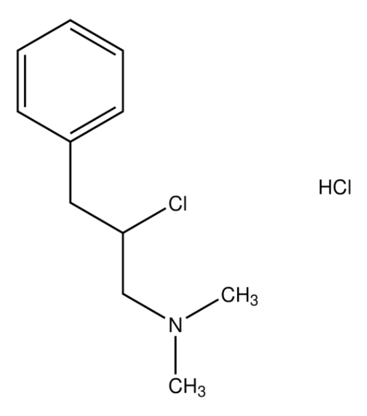 1-Chloro-N,N-diMethyl-2-propylamine structure, CAS 53309-35-6