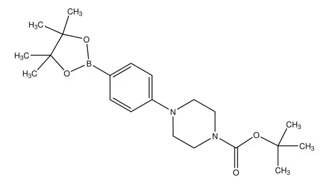 4-(4-Tert-Butoxycarbonyl-piperazinyl)phenylboronicacidpinacolester structure, CAS 470478-90-1