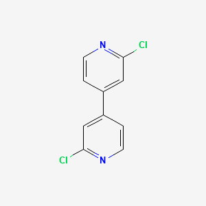 2,2'-Dichloro-4,4'-bipyridine structure, CAS 53344-74-4