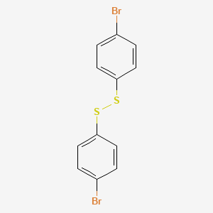 4-Bromophenyldisulfide structure, CAS 5335-84-2