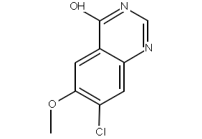 7-Chloro-6-nitroquinazolin-4(3H)-one structure, CAS 53449-14-2