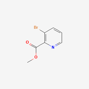 Methyl3-bromo-2-pyridinecarboxylate structure, CAS 53636-56-9