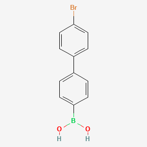 4'-Bromo-4-biphenylboronicacid structure, CAS 480996-05-2
