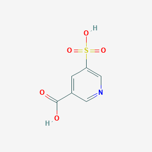 5-Sulfonicotinicacid structure, CAS 4833-92-5