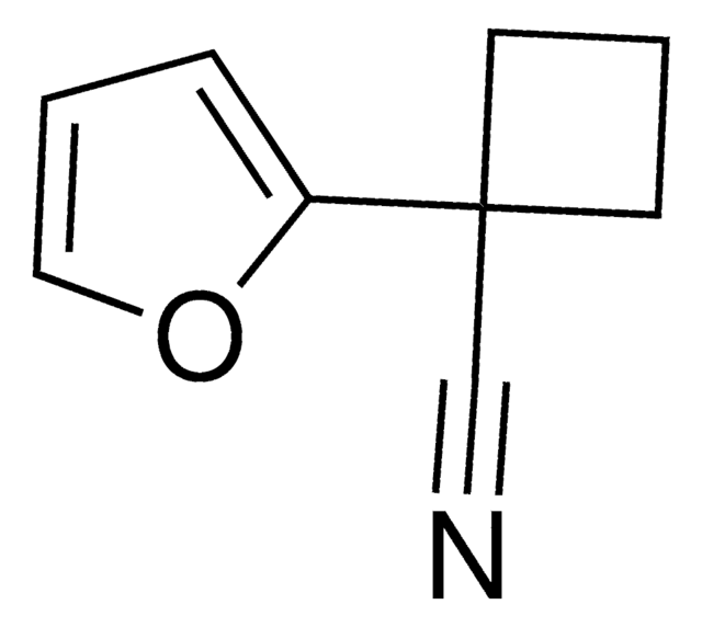 1-(2-Pyridinyl)-cyclobutanecarbonitrile structure, CAS 485828-46-4