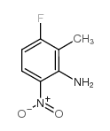 3-Fluoro-2-methyl-6-nitroaniline structure, CAS 485832-96-0