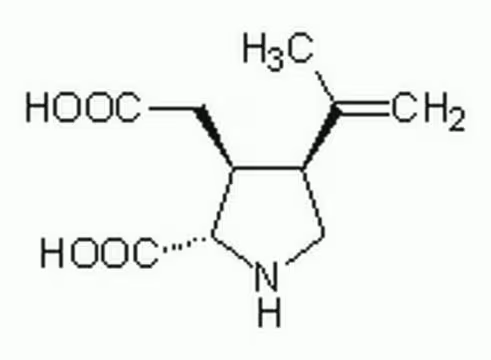 Kainicacid structure, CAS 487-79-6