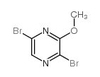 2,5-Dibromo-3-methoxypyrazine structure, CAS 489431-66-5