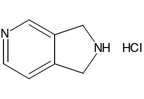 2,3-Dihydro-1H-pyrrolo[3,4-c]pyridine structure, CAS 496-13-9