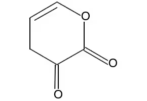 3-Hydroxy-2-pyrone structure, CAS 496-64-0