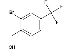 2-Bromo-4-(trifluoromethyl)benzylalcohol structure, CAS 497959-33-8