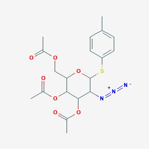 4-Methylphenyl2-azido-2-deoxy-1-thio-beta-D-glucopyranoside-3,4,6-triacetate structure, CAS 501088-45-5