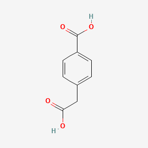 4-Carboxyphenylaceticacid structure, CAS 501-89-3