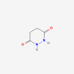 Tetrahydro-3,6-pyridazinedione structure, CAS 502-95-4