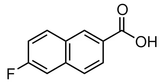 6-Fluoro-2-naphthoicacid structure, CAS 5043-01-6