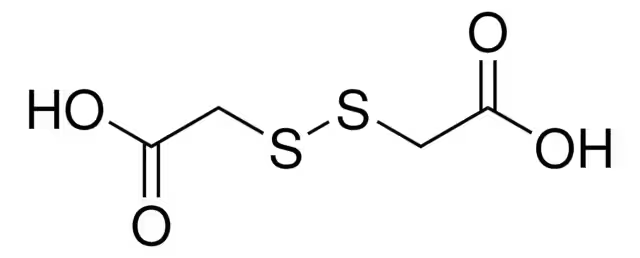 Thiodiglycolicacid structure, CAS 505-73-7
