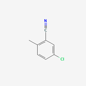 5-Chloro-2-methylbenzonitrile structure, CAS 50712-70-4