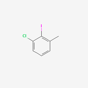 3-Chloro-2-iodotoluene structure, CAS 5100-98-1
