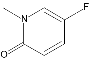5-Fluoro-N-Methyl-2-Pyridone structure, CAS 51173-06-9