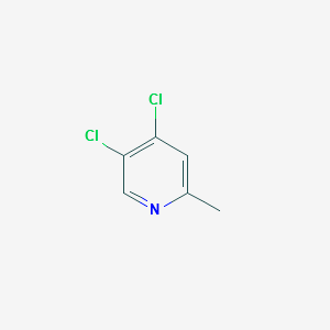 4,5-Dichloro-2-Methylpyridine structure, CAS 514216-44-5