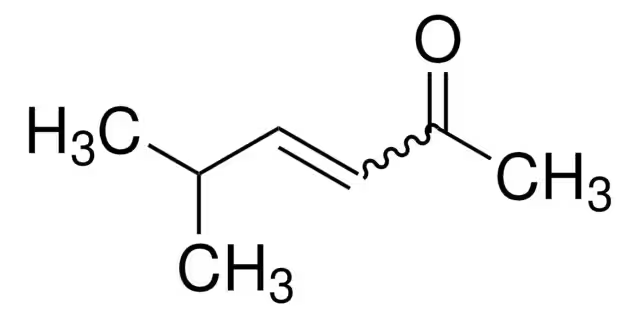 5-Methyl-3-hexen-2-one structure, CAS 5166-53-0