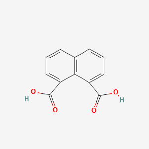 1,8-Naphthalicacid structure, CAS 518-05-8