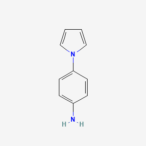 4-(1H-Pyrrol-1-yl)aniline structure, CAS 52768-17-9