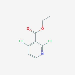 Ethyl2,4-dichloronicotinate structure, CAS 62022-04-2