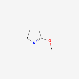 2-Methoxy-1-pyrroline structure, CAS 5264-35-7