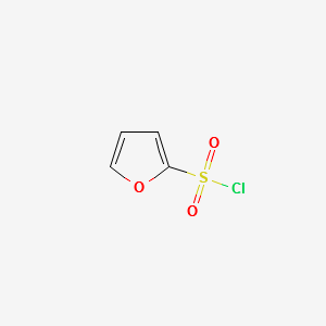 Furan-2-sulfonylchloride structure, CAS 52665-48-2