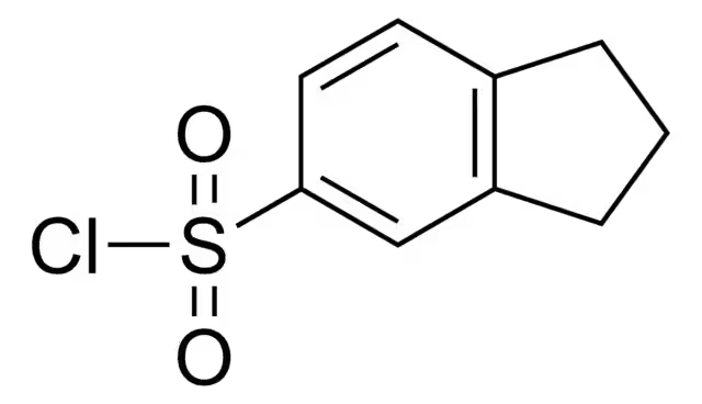 Indane-5-sulfonylchloride structure, CAS 52205-85-3