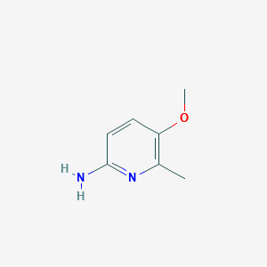 5-Methoxy-6-Methylpyridin-2-amine structure, CAS 52334-83-5