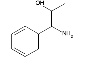 Beta-Amino-Alpha-methyl-benzeneethanol structure, CAS 52500-61-5