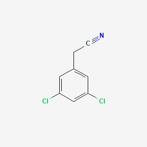 2-(3,5-Dichlorophenyl)acetonitrile structure, CAS 52516-37-7
