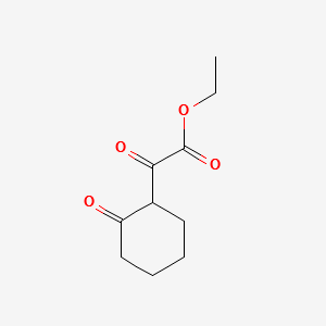 2-Oxocyclohexaneglyoxylicacidethylester structure, CAS 5396-14-5