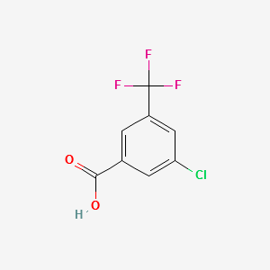 3-Chloro-5-(trifluoromethyl)benzoicacid structure, CAS 53985-49-2