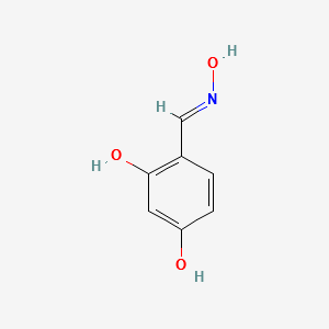 (E)-2,4-Dihydroxybenzaldehydeoxime structure, CAS 5399-68-8