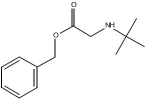 Ethyl2-(tert-butylamino)acetate structure, CAS 37885-76-0