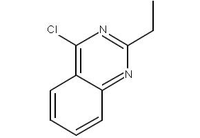 4-Chloro-2-Ethylquinazoline structure, CAS 38154-40-4
