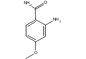 2-Amino-4-methoxybenzamide structure, CAS 38487-91-1
