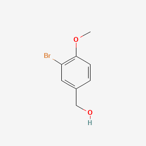 (3-Bromo-4-methoxyphenyl)methanol structure, CAS 38493-59-3