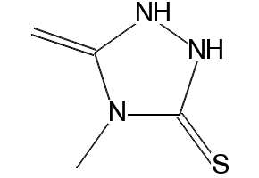 4-Methyl-5-Methyl-4H-[1,2,3]triazole-3-thiol structure, CAS 38942-50-6