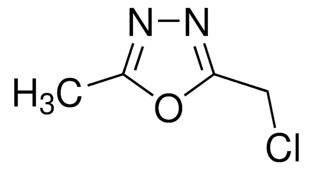2-(Chloromethyl)-5-methyl-1,3,4-oxadiazole structure, CAS 3914-42-9